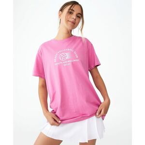 Cotton on Body Womens Active Organic T-Shirt Pink Size M